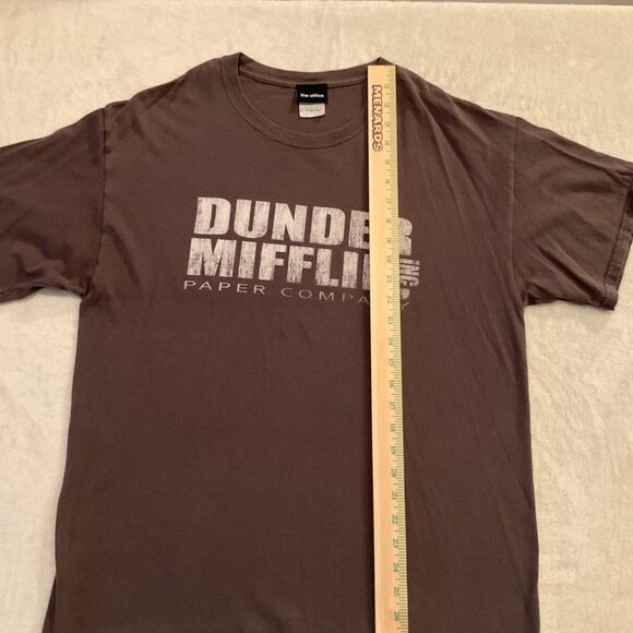 Dunder Mifflin The Office Grey Tee Shirt Mens Size Large - Picture 5 of 5